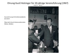 Fotoalbum Gustl Holzinger Teil 1